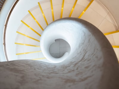 IDIP Stairwell bullseye